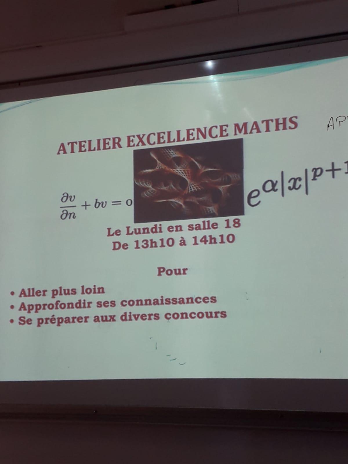 Excellence maths